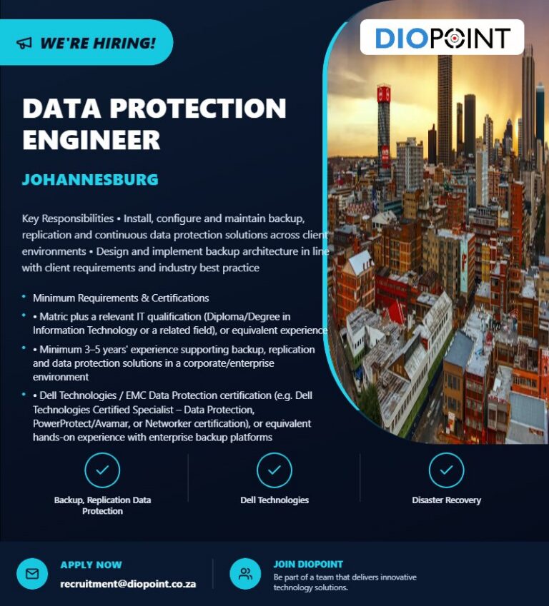 Data Protection Engineer poster