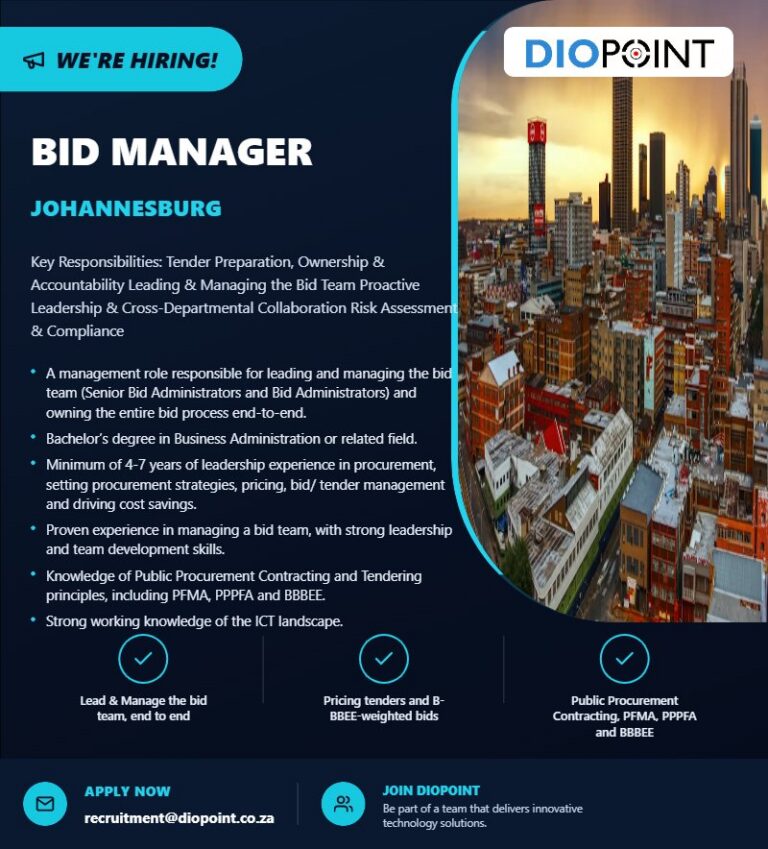 Bid Manager poster